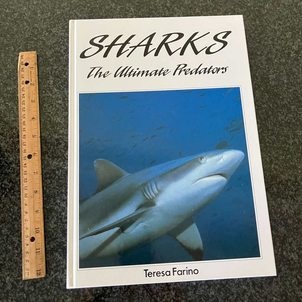 Shark 🦈 Hardcover Coffee Table Book PRELOVED